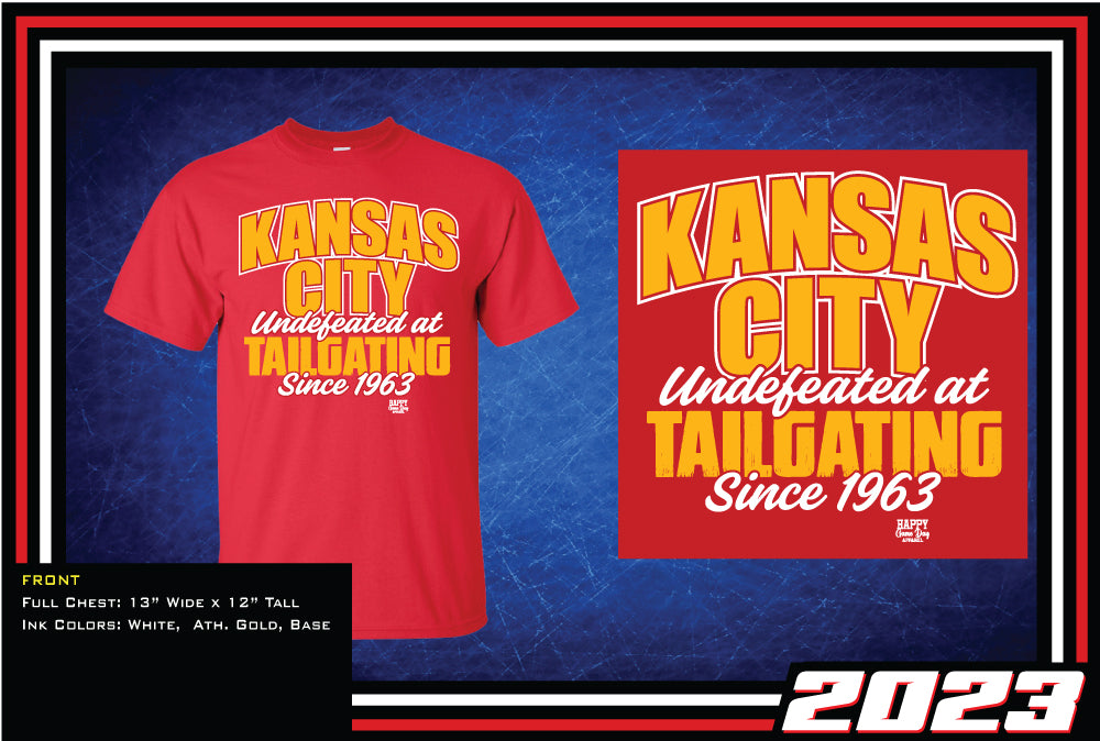 KC Undefeated at Tailgating T-Shirt