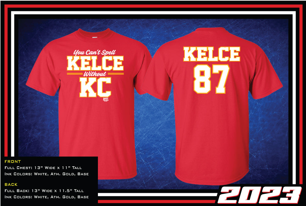 Can't Spell Kelce Without KC T-Shirt